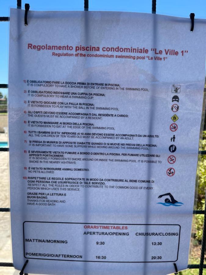 אגנונה באגני Le Ville 1 Costa Saracena מראה חיצוני תמונה
